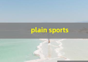 plain sports